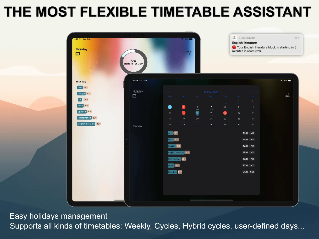 TT Assistant on iPad
