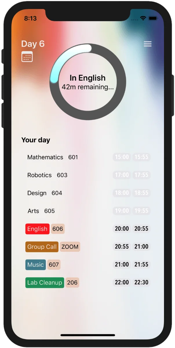 TT Assistant daily view on iPhone